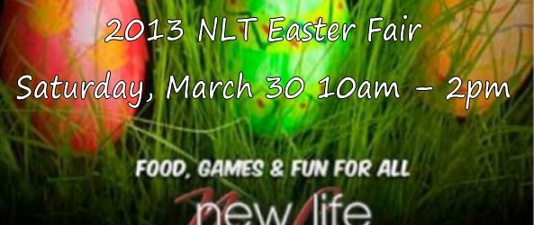 You're invited to NLT's Easter Fair 2013!